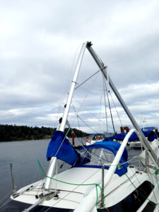 Breezy with broken mast