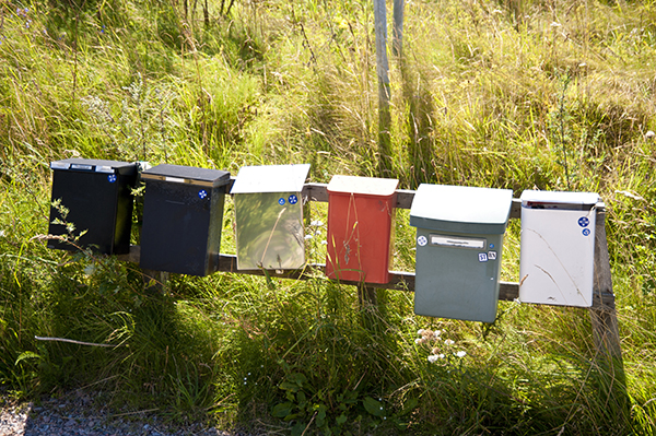 Mailboxes in Sweden